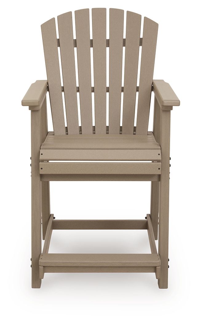 Seacliff Beach - Barstool (Set of 2) - Medium Brown