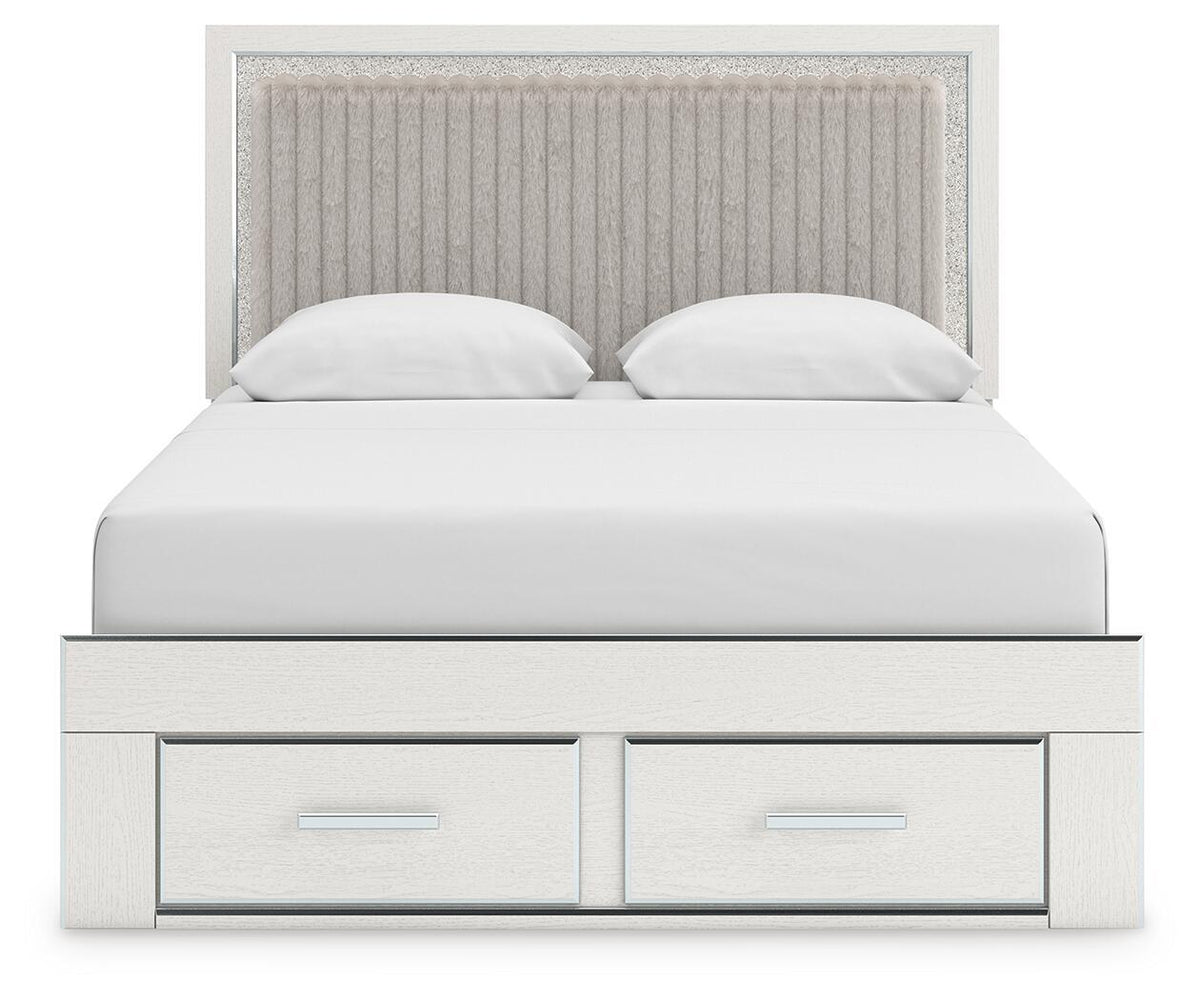 Zuraleus - Upholstered Panel Platform Storage Bedroom Set