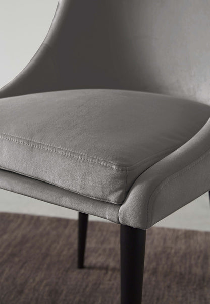 Winston - Upholstered Metal Leg Dining Chair (Set of 2)