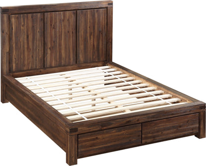 Meadow - Solid Wood Footboard Storage Bed