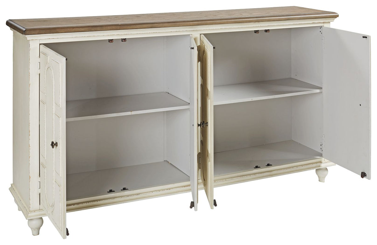 Roranville - Accent Cabinet - Antique White
