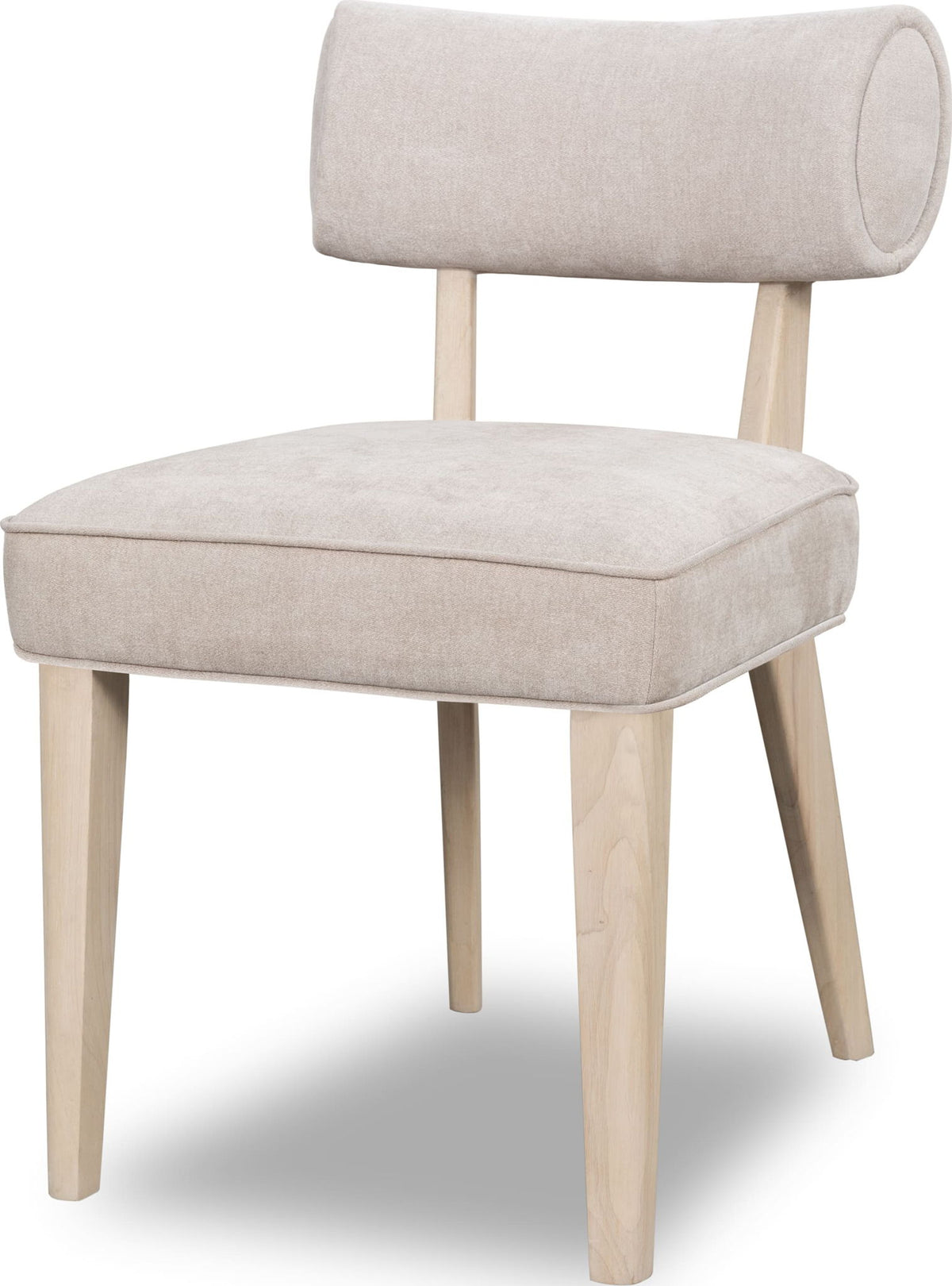 Magnolia - Wood Frame Chenille Upholstered Dining Chair (Set of 2) - Brown Sugar