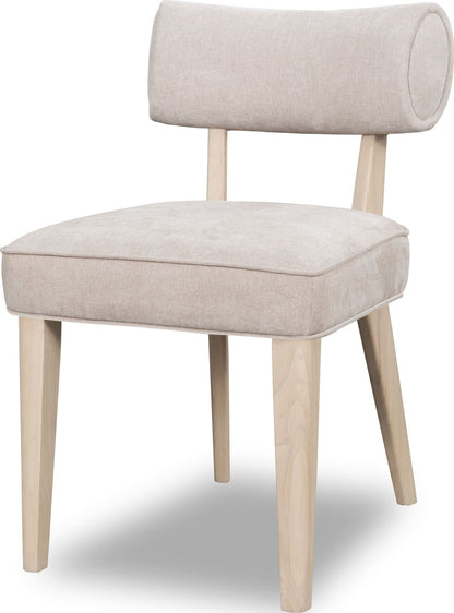 Magnolia - Wood Frame Chenille Upholstered Dining Chair (Set of 2) - Brown Sugar