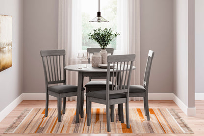 Shullden - Dining Room Side Chair (Set of 2) - Gray