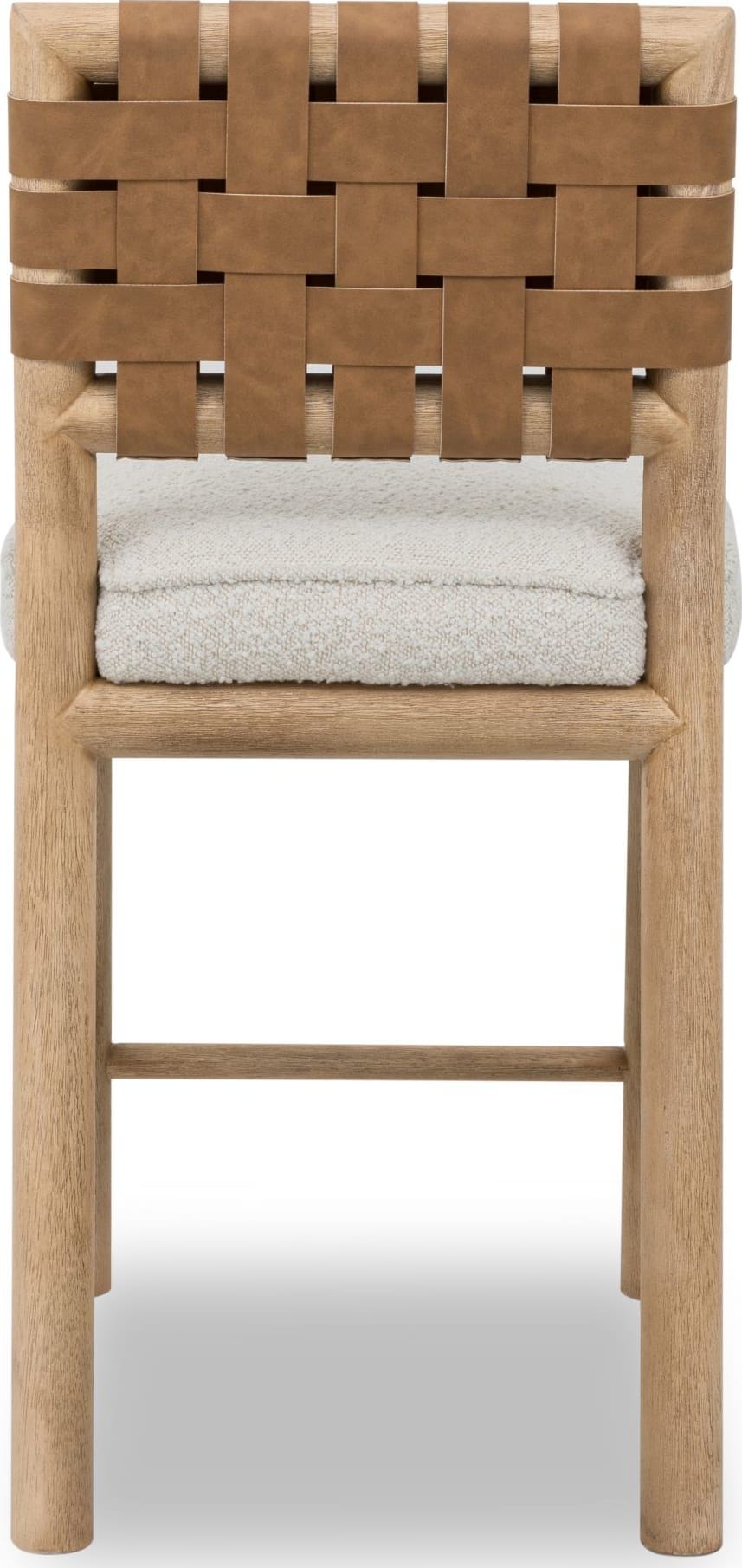 Dorsey - Weaven Counter Stool (Set of 2) - Ginger / Ricotta