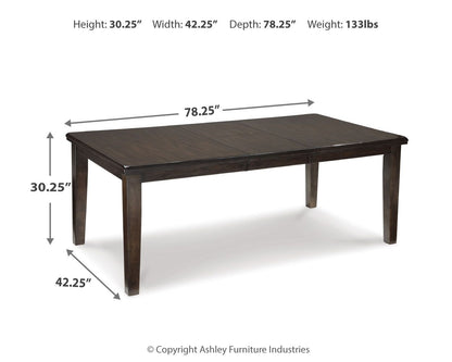 Haddigan - Dining Room Extension Table