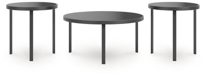 Dorylin - Occasional Table Set (Set of 3) - Black