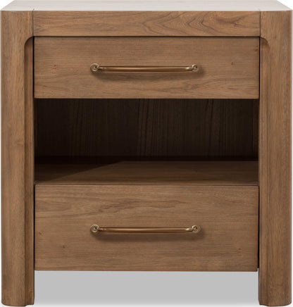 Morris - Open Nightstand - Claystone