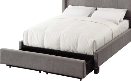 Geneva Melina - California King Upholstered Storage Bed - Dolphin Linen