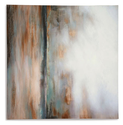 Weatheridge - Wall Art - Grey / Gold