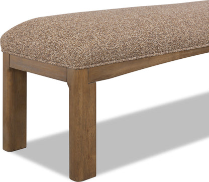 Arden - Upholstered Bench - Tavern Brown