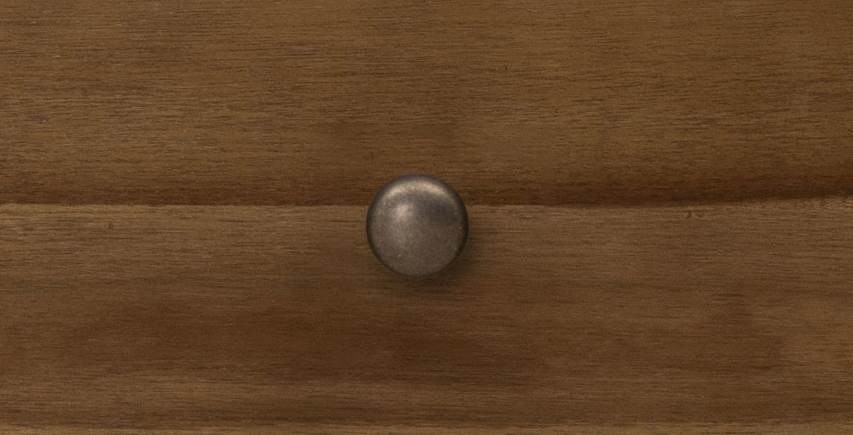 Boka - Five Drawer Acacia Wood Chest - Impala