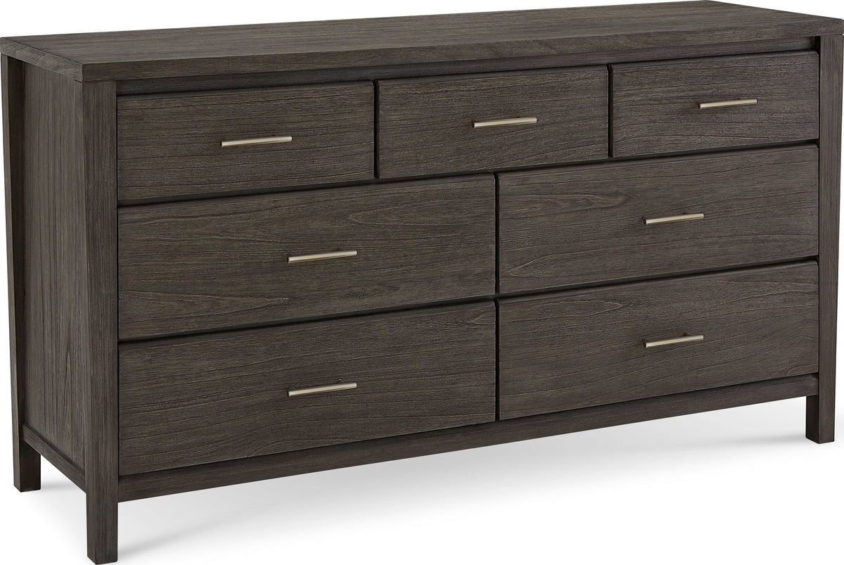 Nevis Riva - Seven Drawer Dresser - Sharkskin (2024)