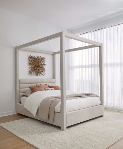Virgil Rockford - Upholstered Canopy Bed