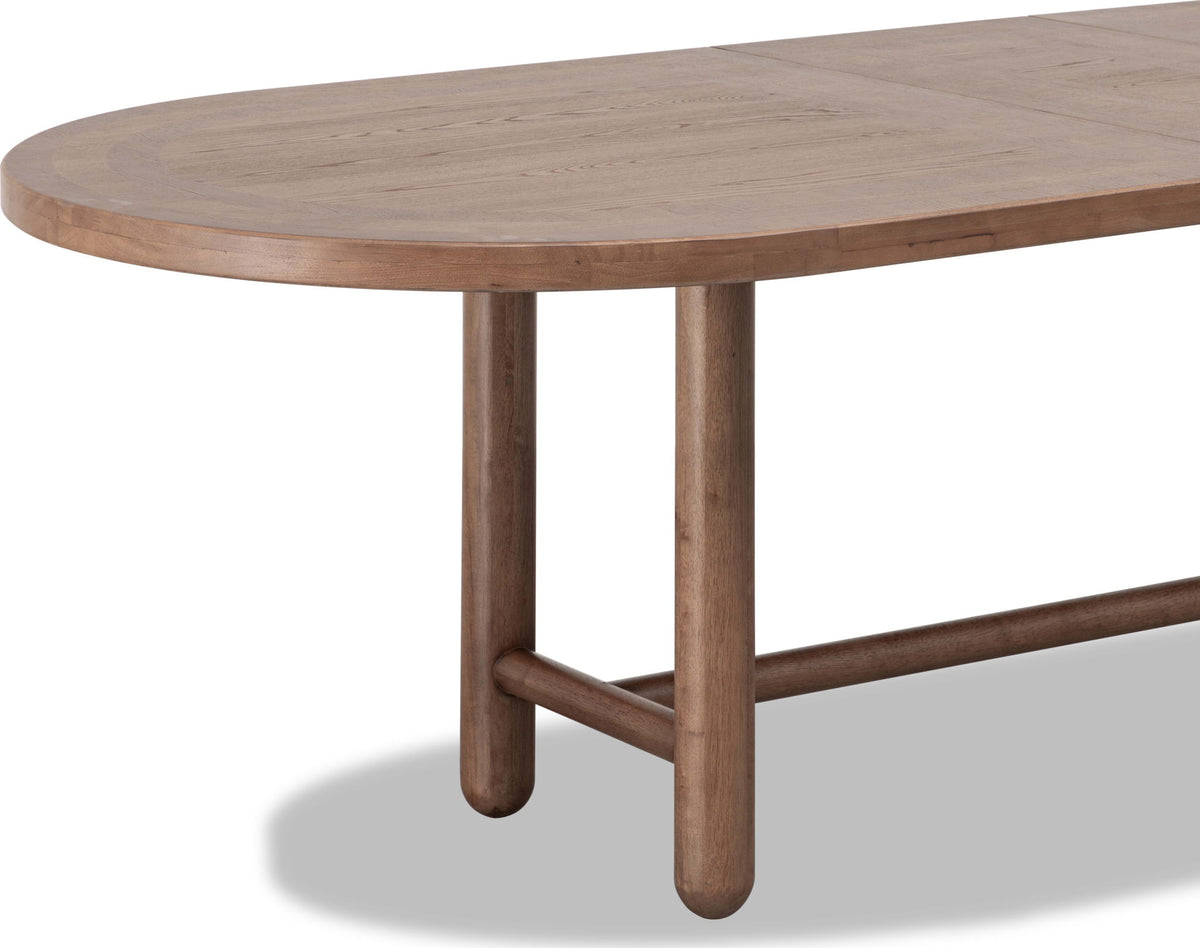 Astor - Oval Extendable Dining Table - Claystone