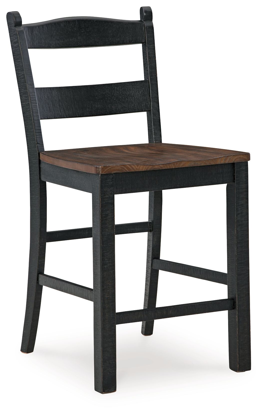 Valebeck - Barstool (Set of 2) - Black / Brown