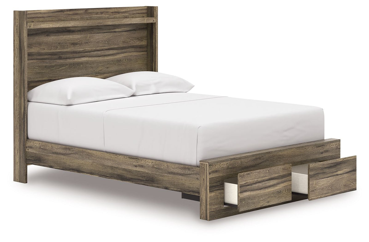 Elbrim - Panel Storage Bed