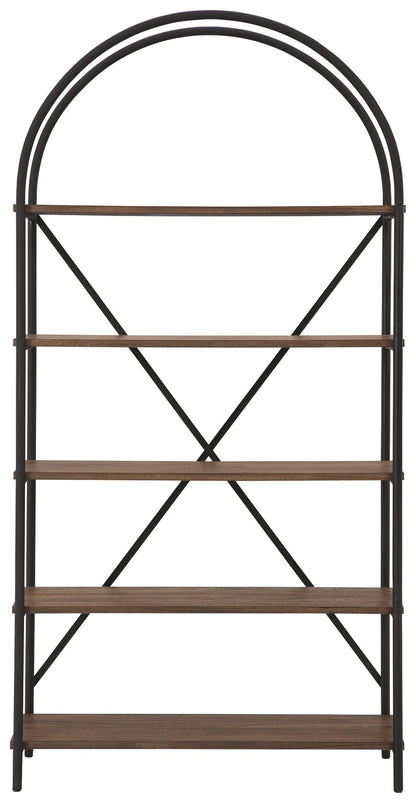 Galtbury - Bookcase - Brown / Black