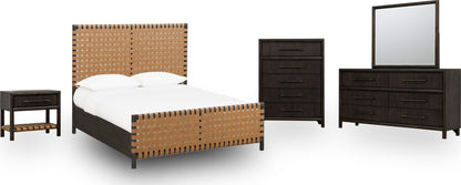 Dorsey - Woven Panel Bed