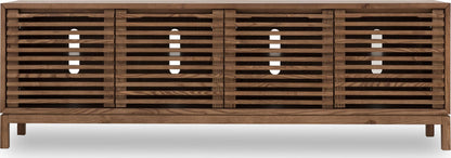 Tanner - Four Door Solid Ash Media Console
