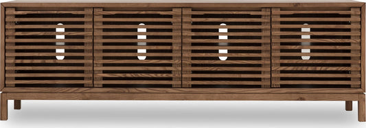 Tanner - Four Door Solid Ash Media Console