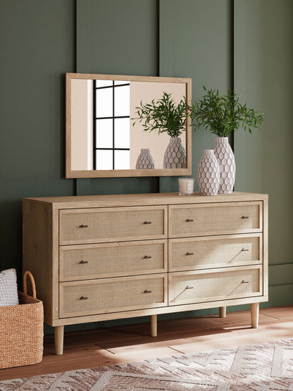 Cielden - Dresser And Mirror - Two-Tone