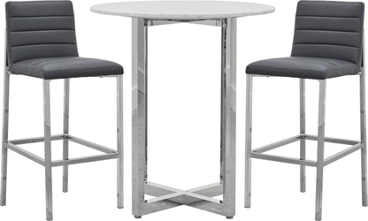 Amalfi - Metal Back Bar Stool (Set of 2)