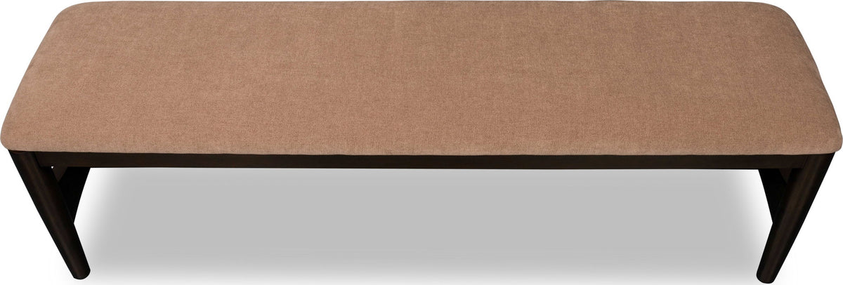 Koko - Upholstered Dining Bench - Minx / Beige