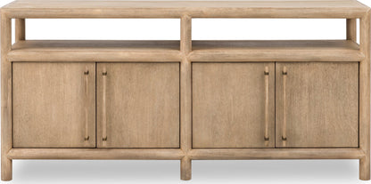 Dorsey - 64" Entertainment Console - Granola