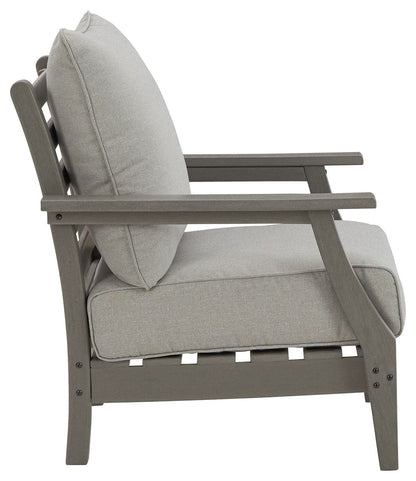 Visola - Lounge Chair With Cushion (Set of 2) - Gray