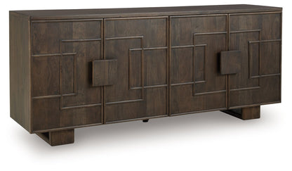 Cato - Accent Cabinet - Dark Brown