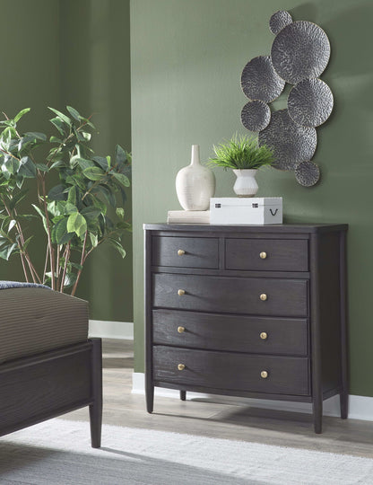 Rockport - Five Drawer Small Chest - Yin