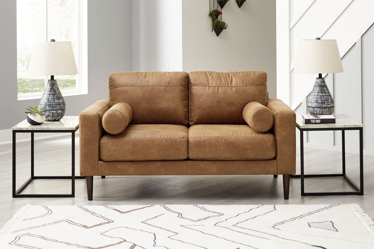 Telora - Loveseat - Caramel