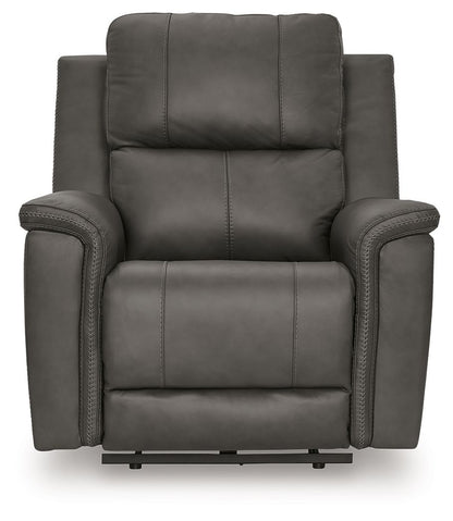 Bleckley - Power Recliner With Adjustable Headrest
