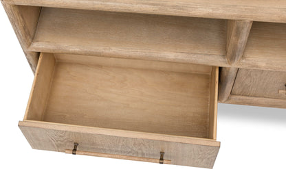 Dorsey - 84" Entertainment Console - Granola
