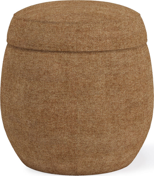 Fam Flex - Upholstered Ottoman - Porcini Chenille