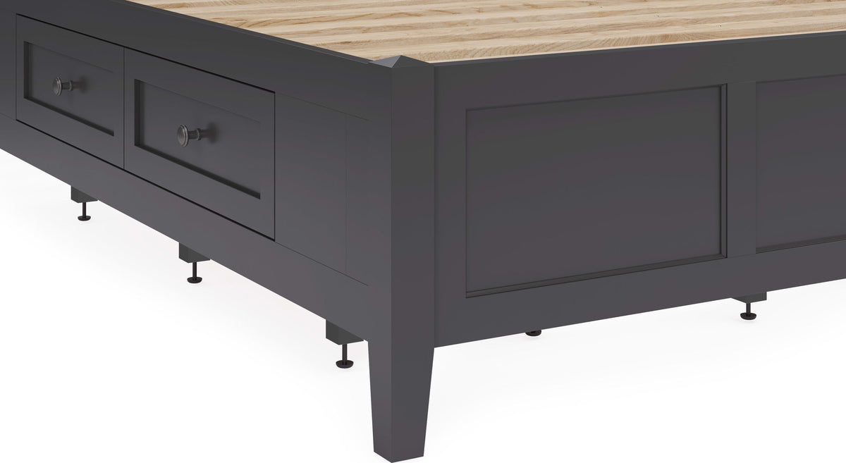Grace - Four Drawer Platform Storage Bed
