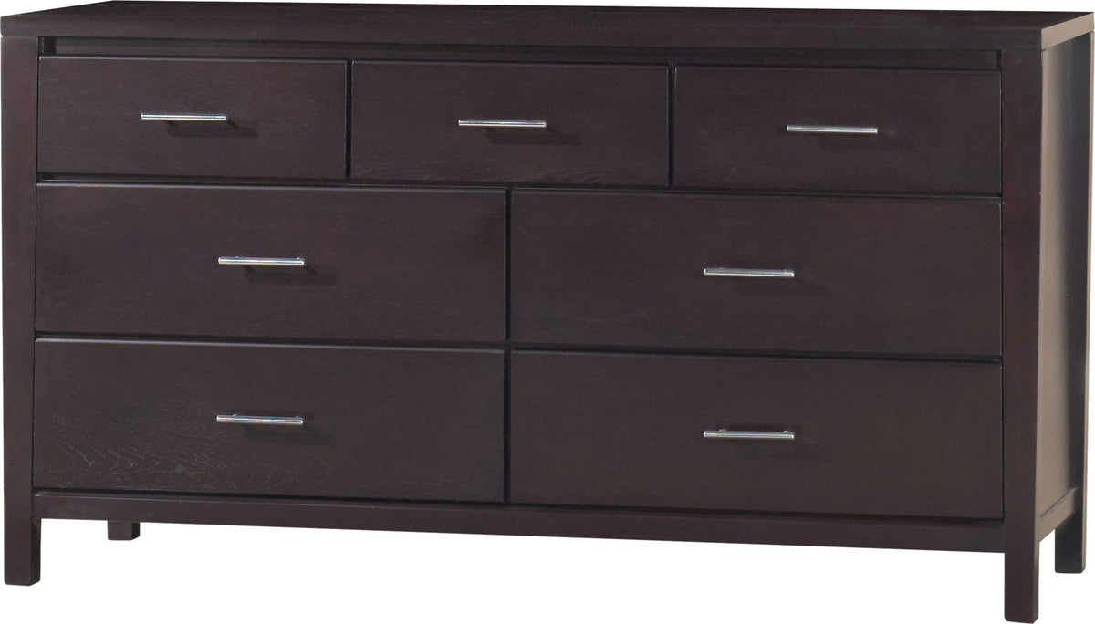 Nevis - Seven Drawer Dresser - Espresso (2024)
