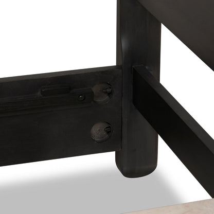 Xolani - Acacia Wood Platform Bed
