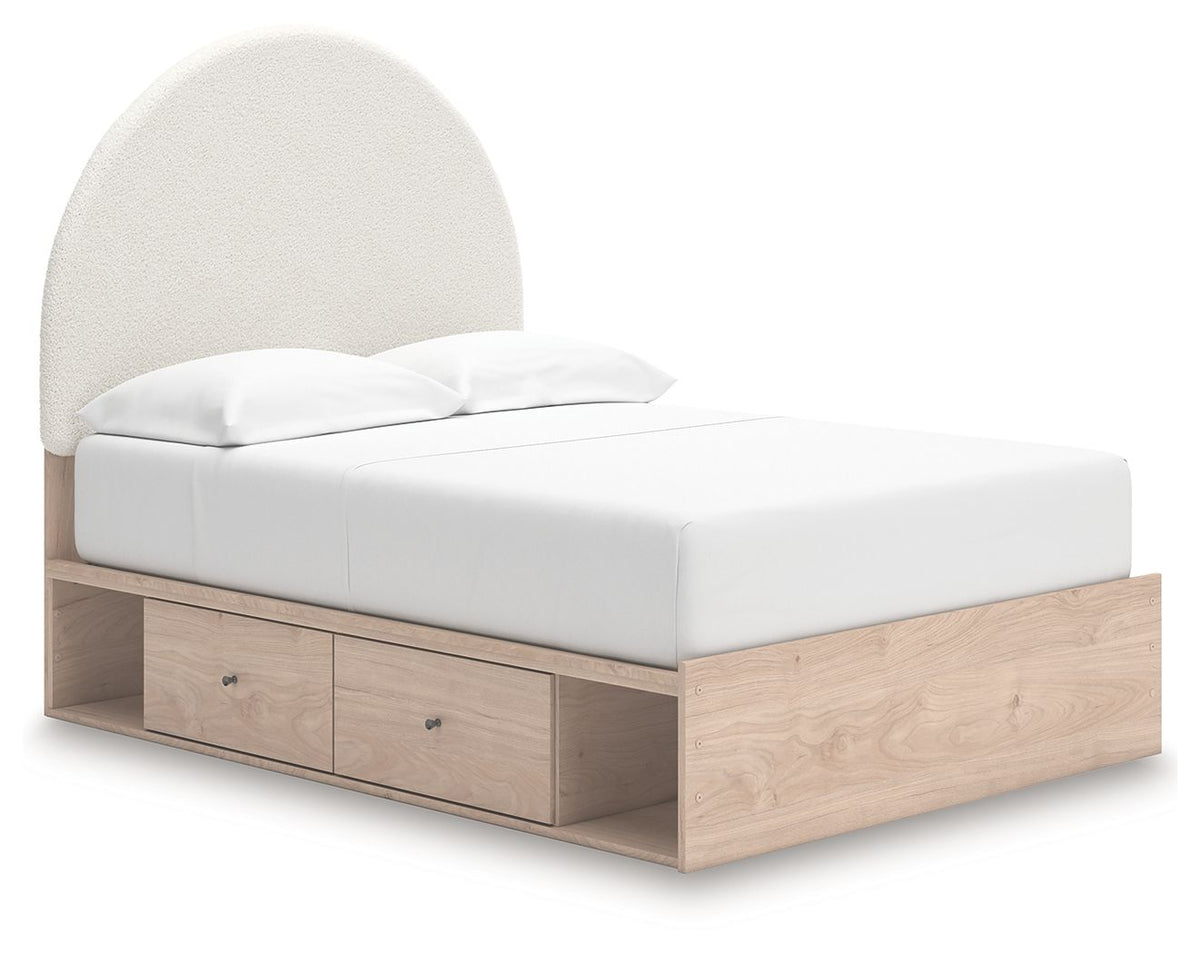 Arloster - Upholstered Panel Bed