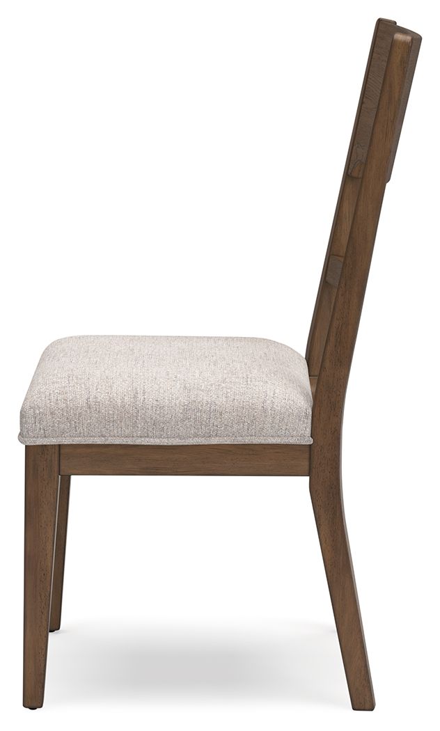 Cabalynn - Dining Uph Side Chair (Set of 2) - Oatmeal / Light Brown