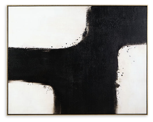 Reighlea - Wall Art - Black / White