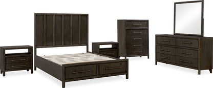 Dorsey - Two Drawer Storage Bed