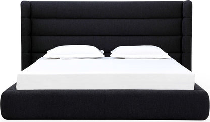 Formosa Frank - Upholstered Wingback Platform Bed