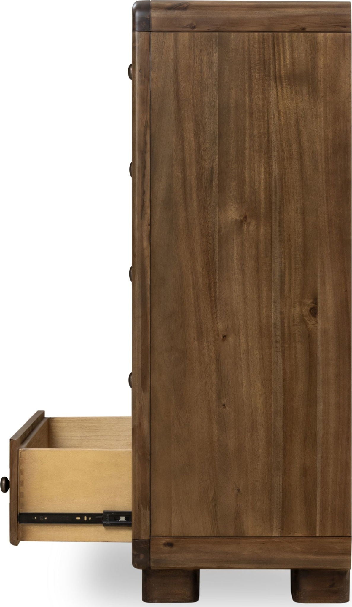 Boka - Five Drawer Acacia Wood Chest - Impala