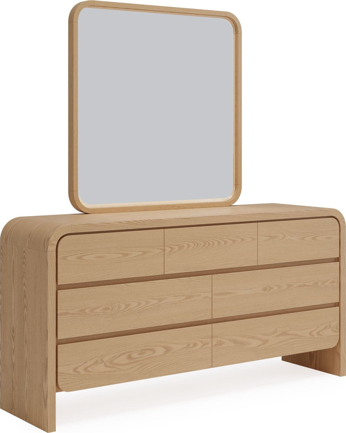 Elora - Dresser Mirror - Timber