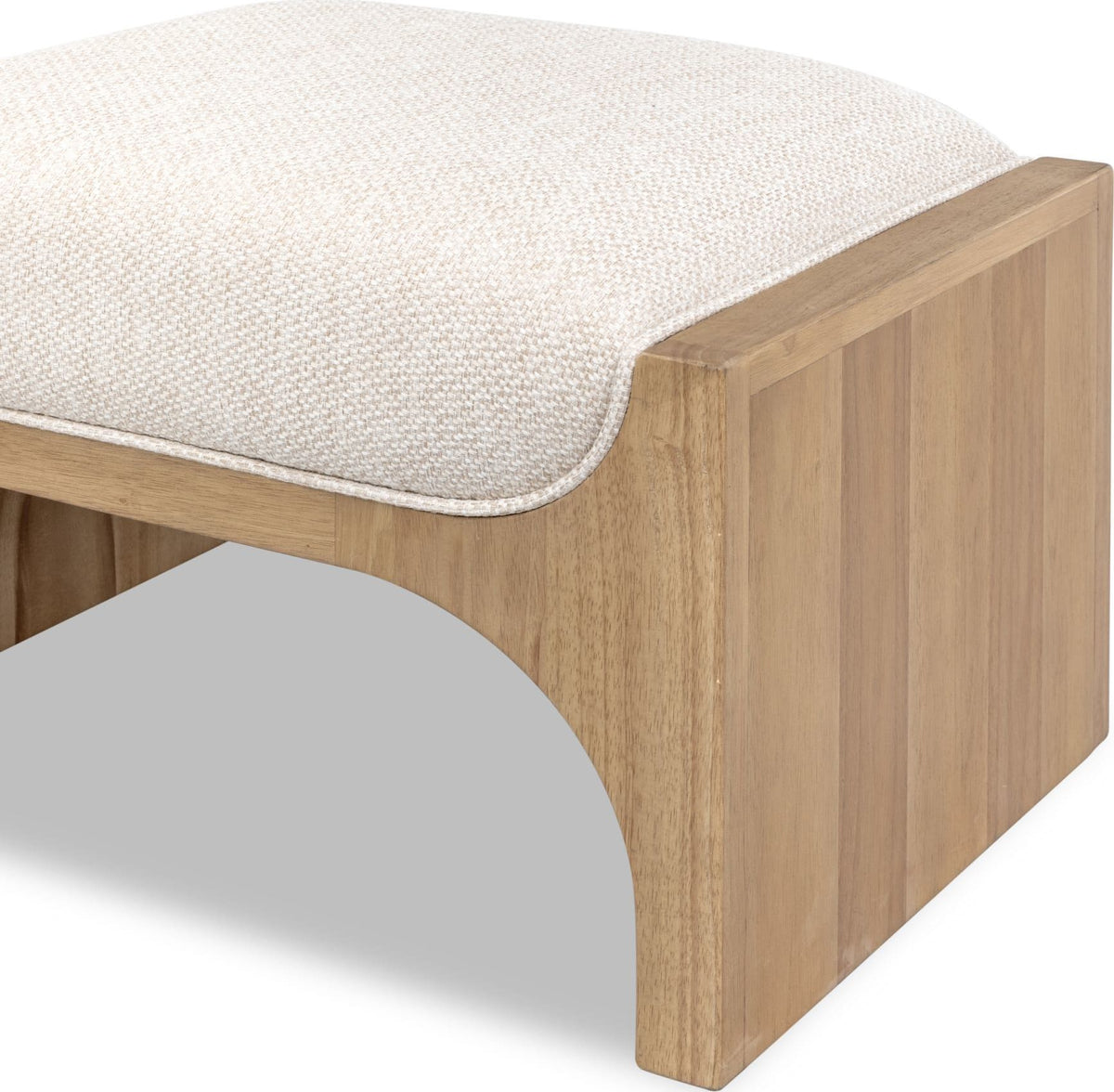 Brentwood - Ottoman - Harvest Weave / Brioche
