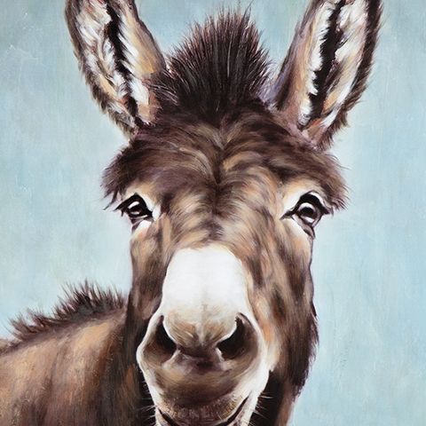 Landerton - Wall Art - Brown / Blue / White