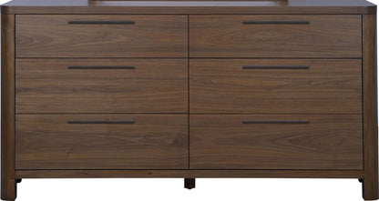 Totes - Six Drawer Dresser - English Walnut