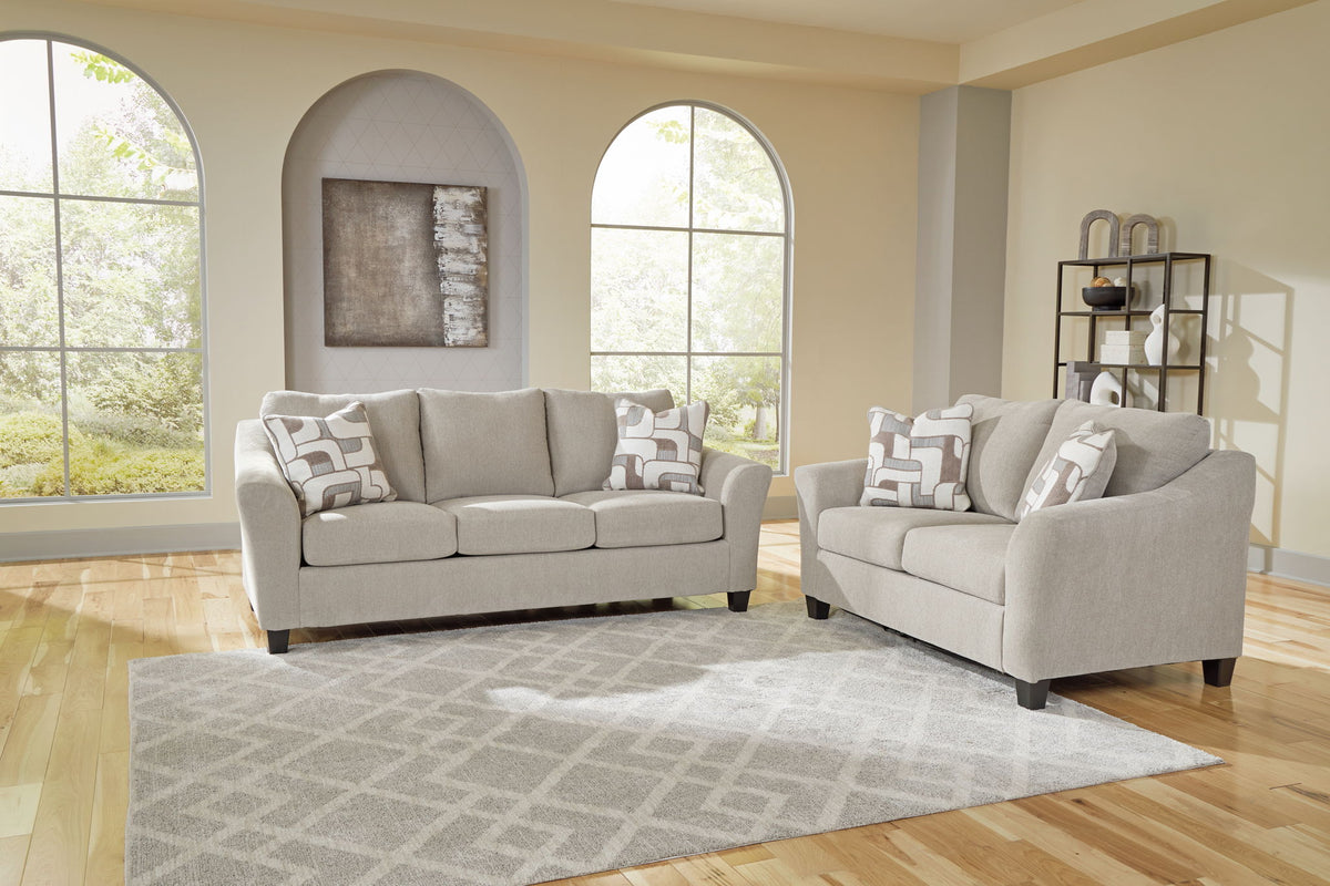 Willarae - 2 Pc. - Sofa, Loveseat - Taupe